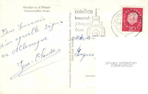 Minden Westfalen Wasserstrassen Kreuz – Bild 2