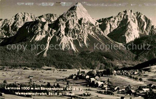 Lermoos Tirol Sonnenspitze Wamperschrofen