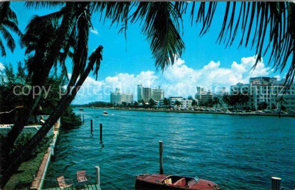 Miami Beach Hotel Row Indian Creek