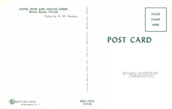 Miami Beach Hotel Row Indian Creek – Bild 2