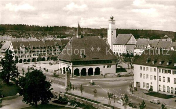 Freudenstadt Marktplatz Rathaus