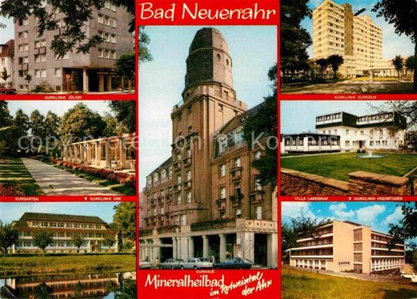 Bad Neuenahr-Ahrweiler Kurhaus Villa Landgraf Kurklinik Jülich