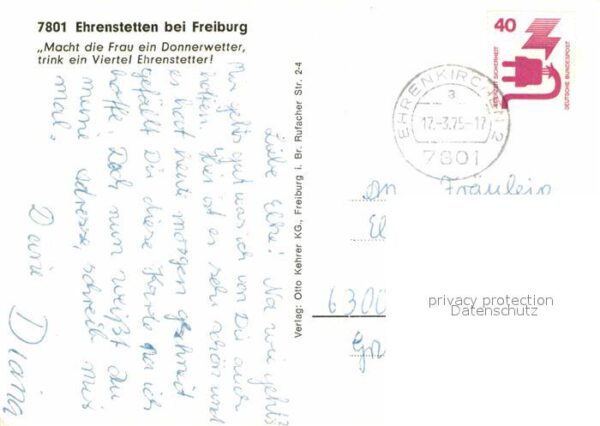 Ehrenstetten Marktplatz Ölberg Kriegergedächtniskape – Bild 2