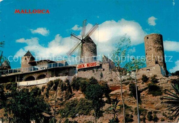 Mallorca Molinos tipicos Jack Negro Mühle