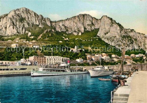 Capri Marina grande il porto