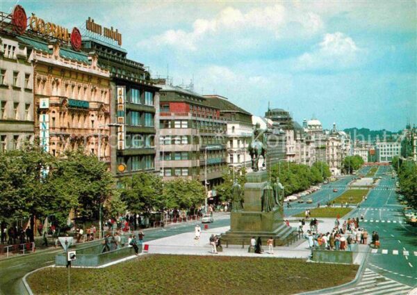 Praha Prahy Prague Wenzelsplatz