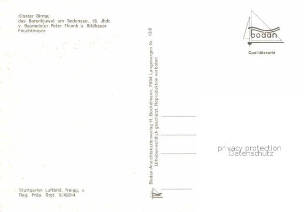 Uhldingen-Muehlhofen Kloster Birnau Fliegeraufnahme – Bild 2