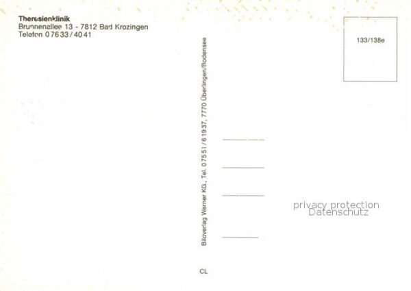 Bad Krozingen Theresienklinik – Bild 2