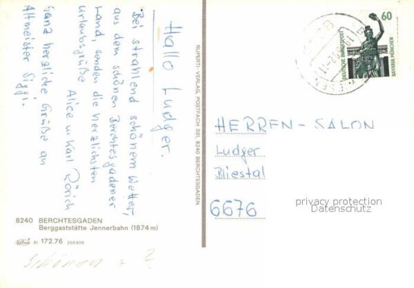 Berchtesgaden Gerggaststätte Jennerbahn – Bild 2