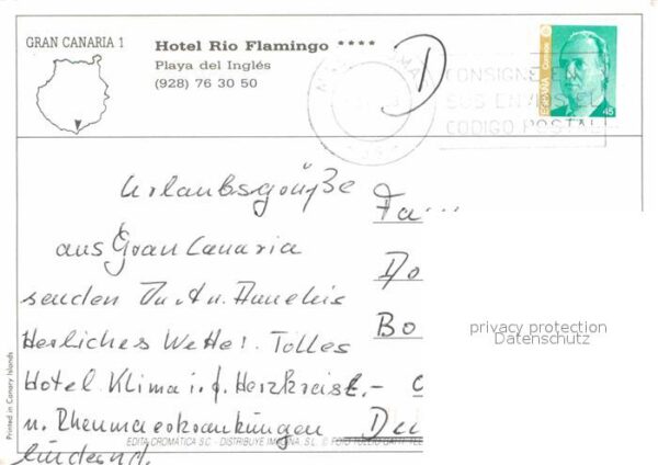 Playa del Ingles Hotel Rio Flamingo – Bild 2