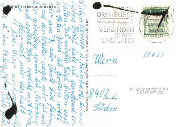 Dillingen Donau Schloss Obere Apotheke Studienkirche Mi – Bild 2