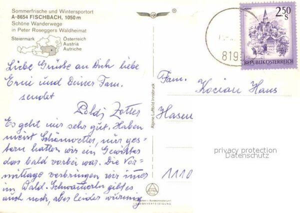 Fischbach Steiermark Fliegeraufnahme – Bild 2