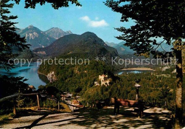 Schwangau Alpsee Schwansee