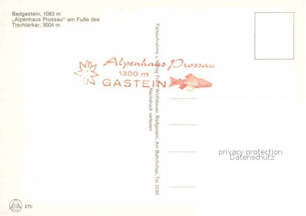 Badgastein Alpenhaus Prossau Tischlerkar – Bild 2