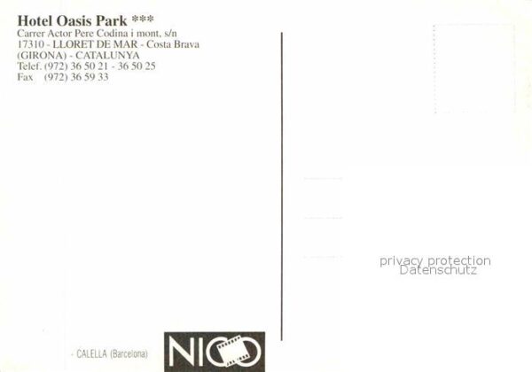 Lloret de Mar Hotel Oasis Park – Bild 2