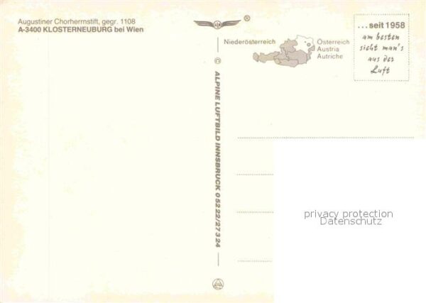 Wien Klosterneuburg Fliegeraufnahme – Bild 2