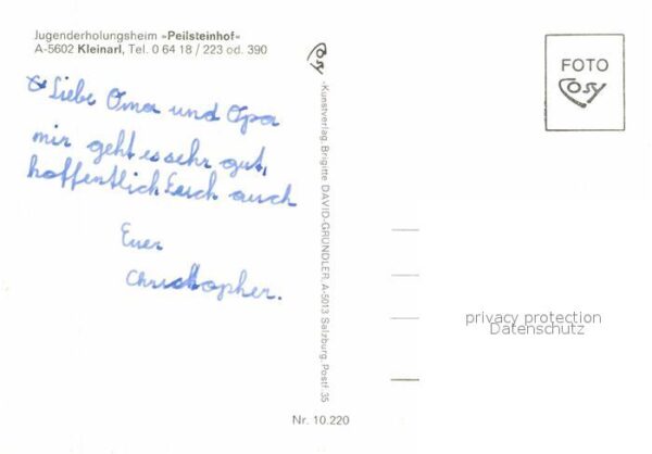 Kleinarl Jugenderholungsheim Peilsteinhof – Bild 2