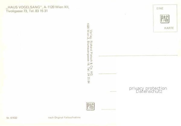 Wien Haus Vogelsang – Bild 2