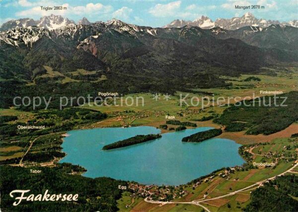 Faakersee Pogöriach Oberaichwald Finkenstein