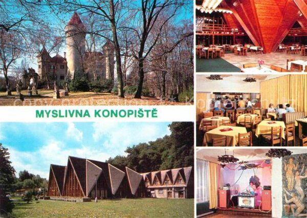 Konopiste Tschechien Zamek Myslivna