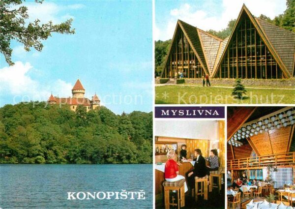 Konopiste Tschechien Myslivna Zamek