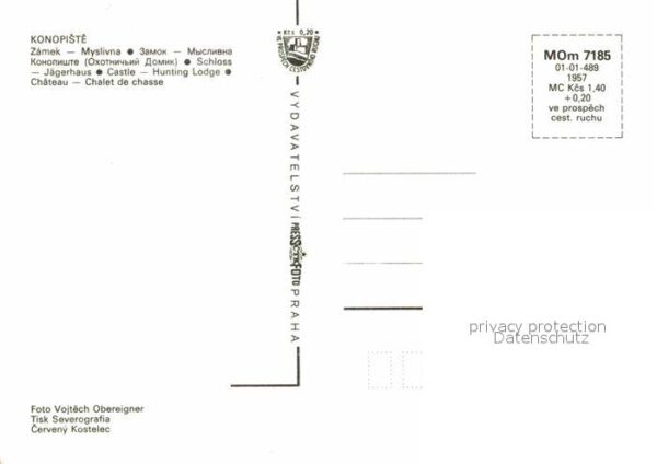 Konopiste Tschechien Myslivna Zamek – Bild 2