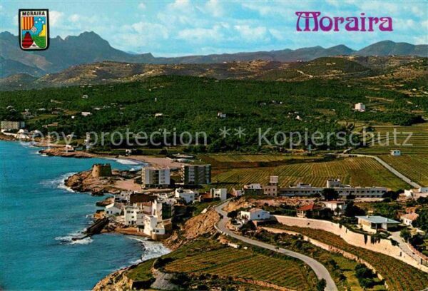 Moraira Fliegeraufnahme