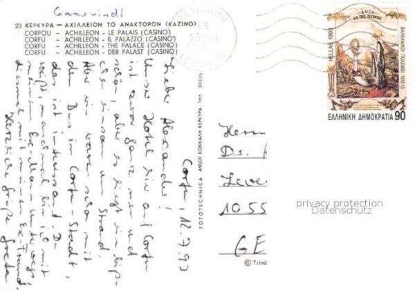 Corfu Korfu Achilleon Palast – Bild 2