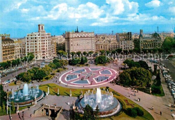 Barcelona Cataluna Plaza de Cataluna