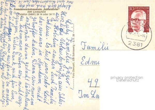 Schleswig Holstein Fremdenverkehrsverein Schleidörfer Lind – Bild 2