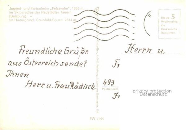 Radstaedter Tauern Jugend- Ferienheim Felseralm – Bild 2