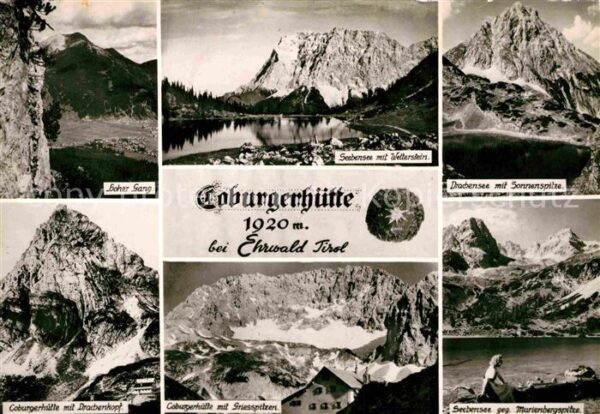 Ehrwald Tirol Coburgerhütte Drachensee Sonnenspitze S