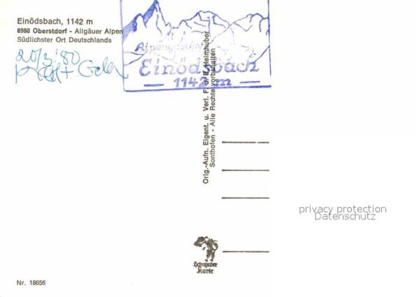 Oberstdorf Einödsbach Trettach Mädelegabel Hochfro – Bild 2