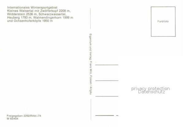 Mittelberg Kleinwalsertal Zwölferkopf Widderstein Walmendingerhor – Bild 2