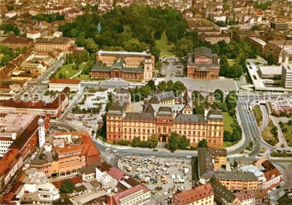 Darmstadt Marktplatz Schloss
