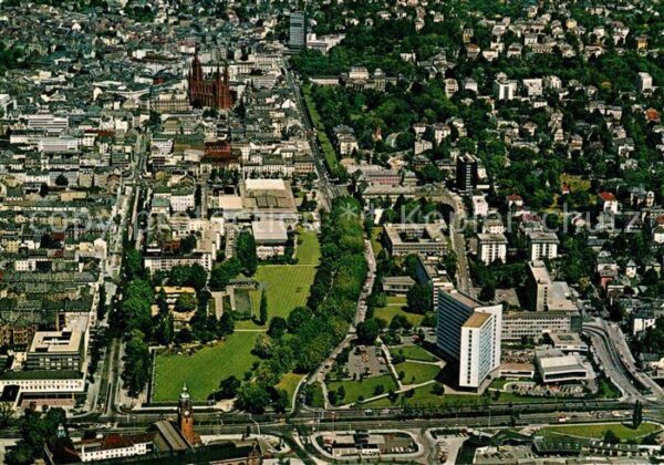 Wiesbaden Fliegeraufnahme