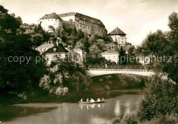Tuebingen Alleenbrücke Schloss