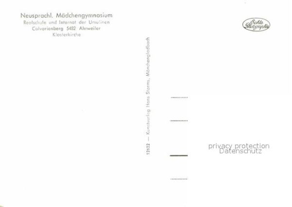 Ahrweiler Grafschaft Neusprachl. Mädchengymnasium – Bild 2