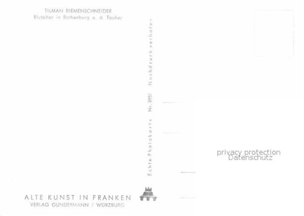 Rothenburg Tauber Blutaltar – Bild 2