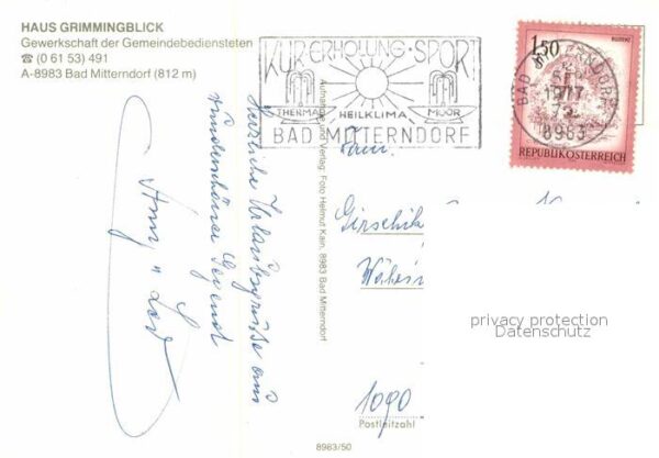 Bad Mitterndorf haus Grimmingblick – Bild 2