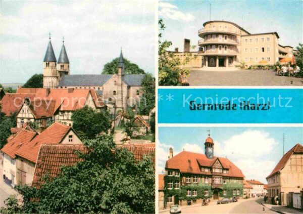 Gernrode Harz Spittelplatz FDGB Erholungsheim Fritz H