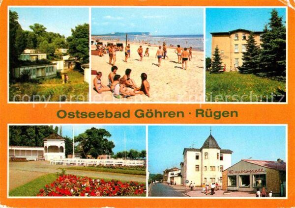 Goehren Ruegen FDGB Erholungsheim Friedrich Engels Str