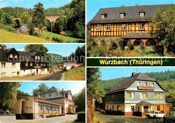 Wurzbach Viadukt im Sormitztal Gaststätte Zum So