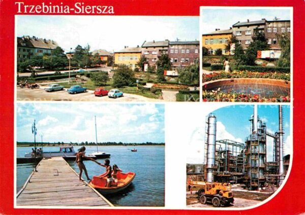 Trzebinie Miasto przemyslowe w woj Plac Linina Na