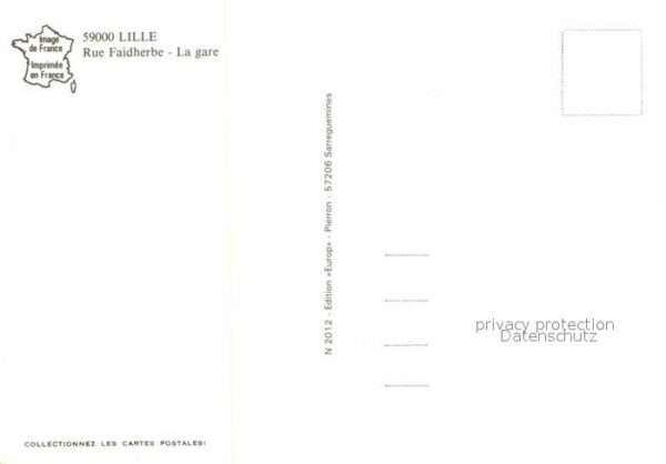Lille Antwerpen Rue Faidherbe La gare – Bild 2