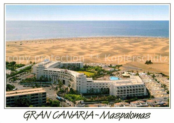 Maspalomas Dunas Fliegeraufnahme