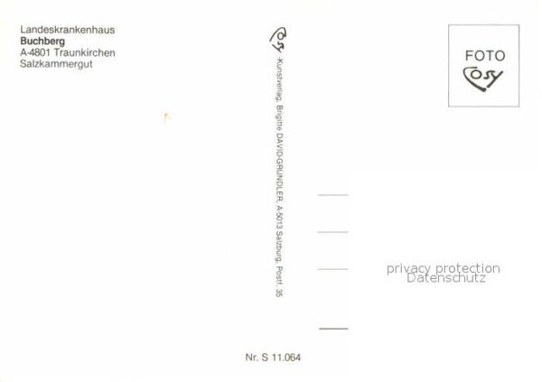 Traunkirchen Landeskrankenhaus Buchberg – Bild 2