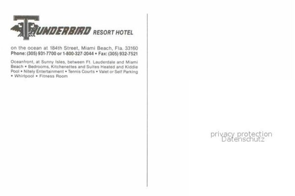 Miami Beach Thunderbird Resort Hotel – Bild 2