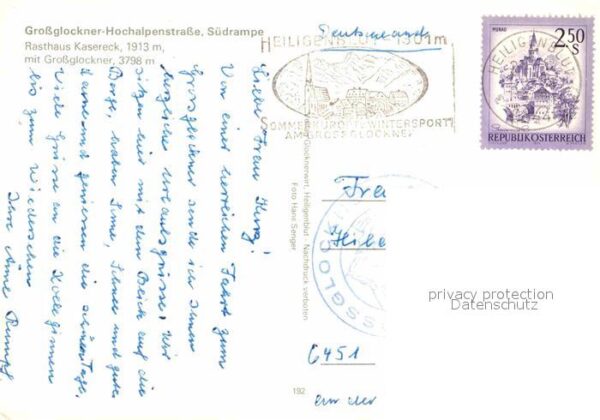 Grossglockner Rasthaus Kasereck Südrampe – Bild 2