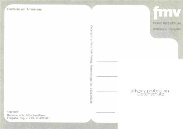 Riederau Ammersee Fliegeraufnahme – Bild 2